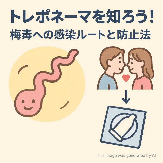 トレポネーマを知ろう！梅毒への感染ルートと防止法