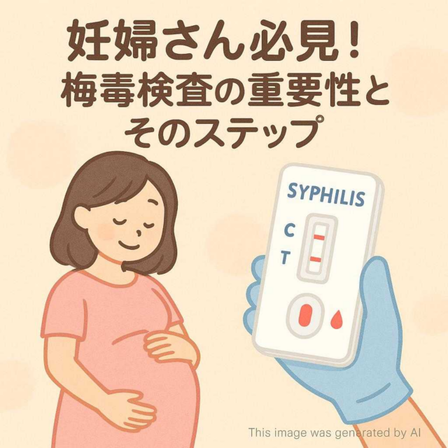 妊婦さん必見！梅毒検査の重要性とそのステップ