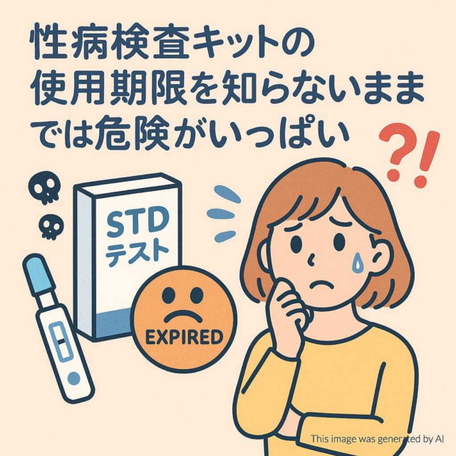 性病検査キットの使用期限を知らないままでは危険がいっぱい