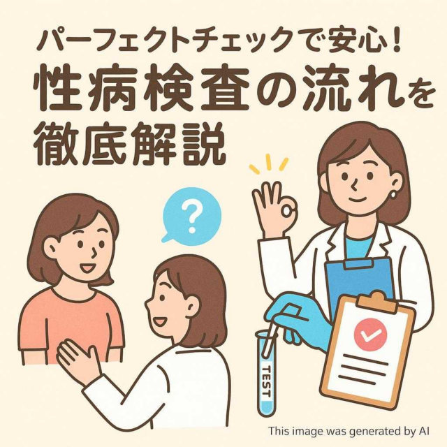 パーフェクトチェックで安心！性病検査の流れを徹底解説