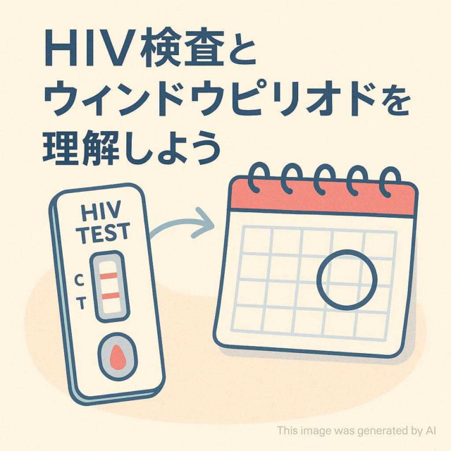 HIV検査とウィンドウピリオドを理解しよう