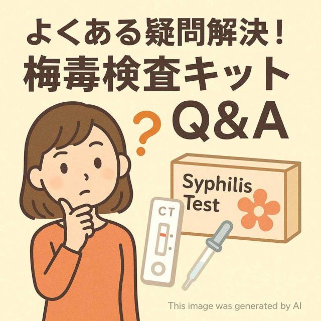 よくある疑問解決！梅毒検査キットQ&A