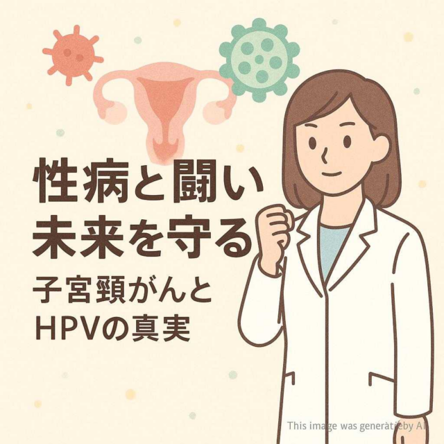 性病と闘い未来を守る・子宮頸がんとHPVの真実