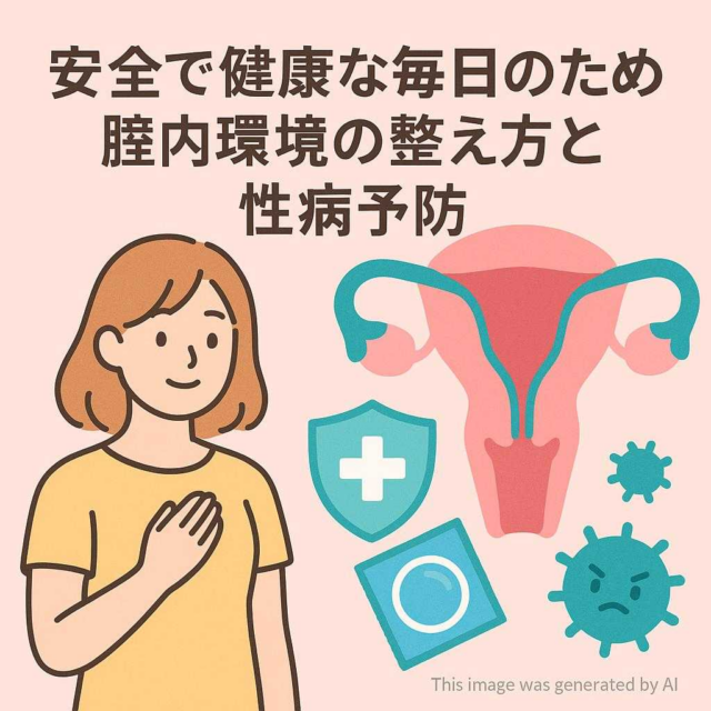 安全で健康な毎日のための膣内環境の整え方と性病予防