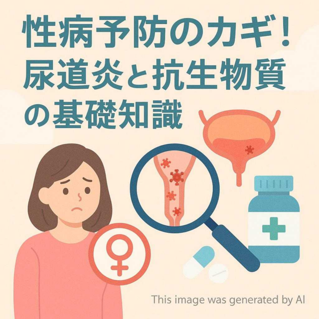 性病予防のカギ！尿道炎と抗生物質の基礎知識