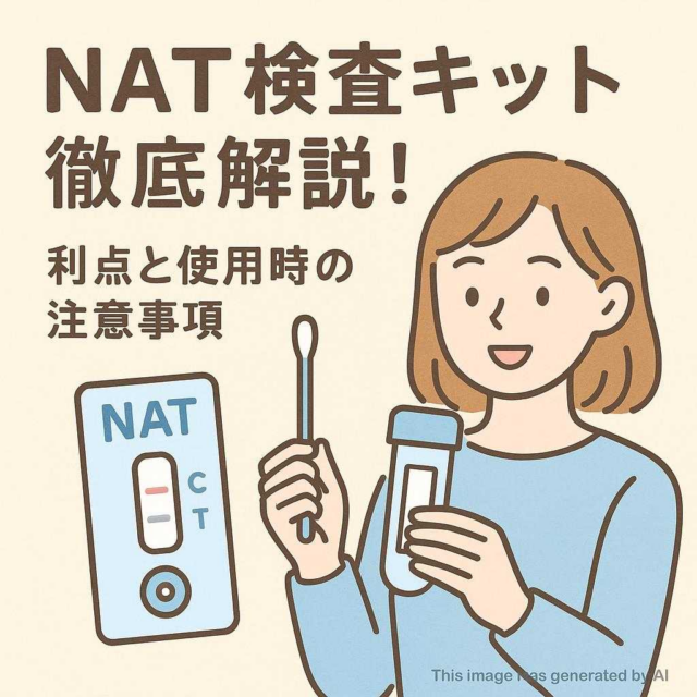 NAT検査キット徹底解説！利点と使用時の注意事項