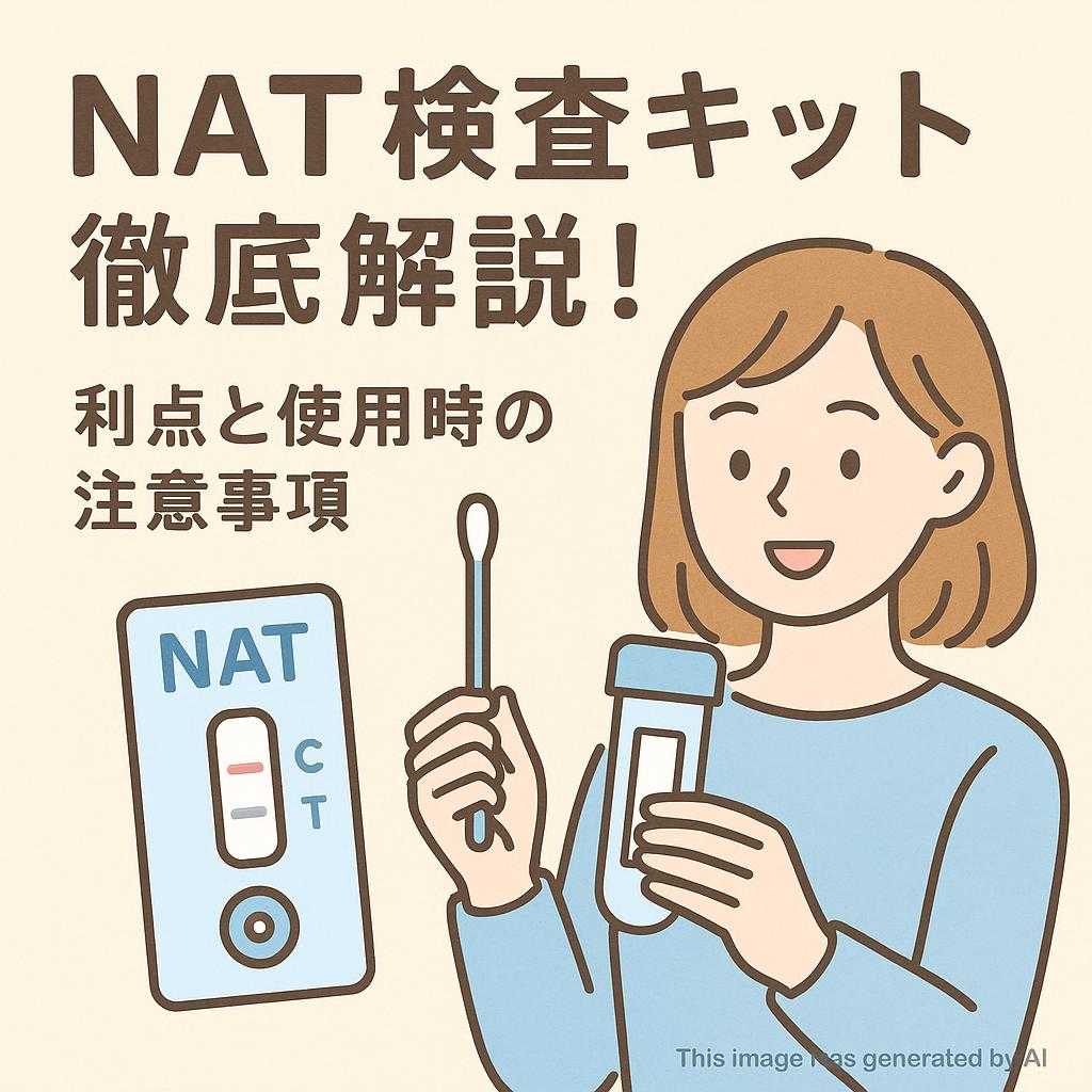 NAT検査キット徹底解説！利点と使用時の注意事項