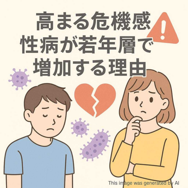 高まる危機感・性病が若年層で増加する理由