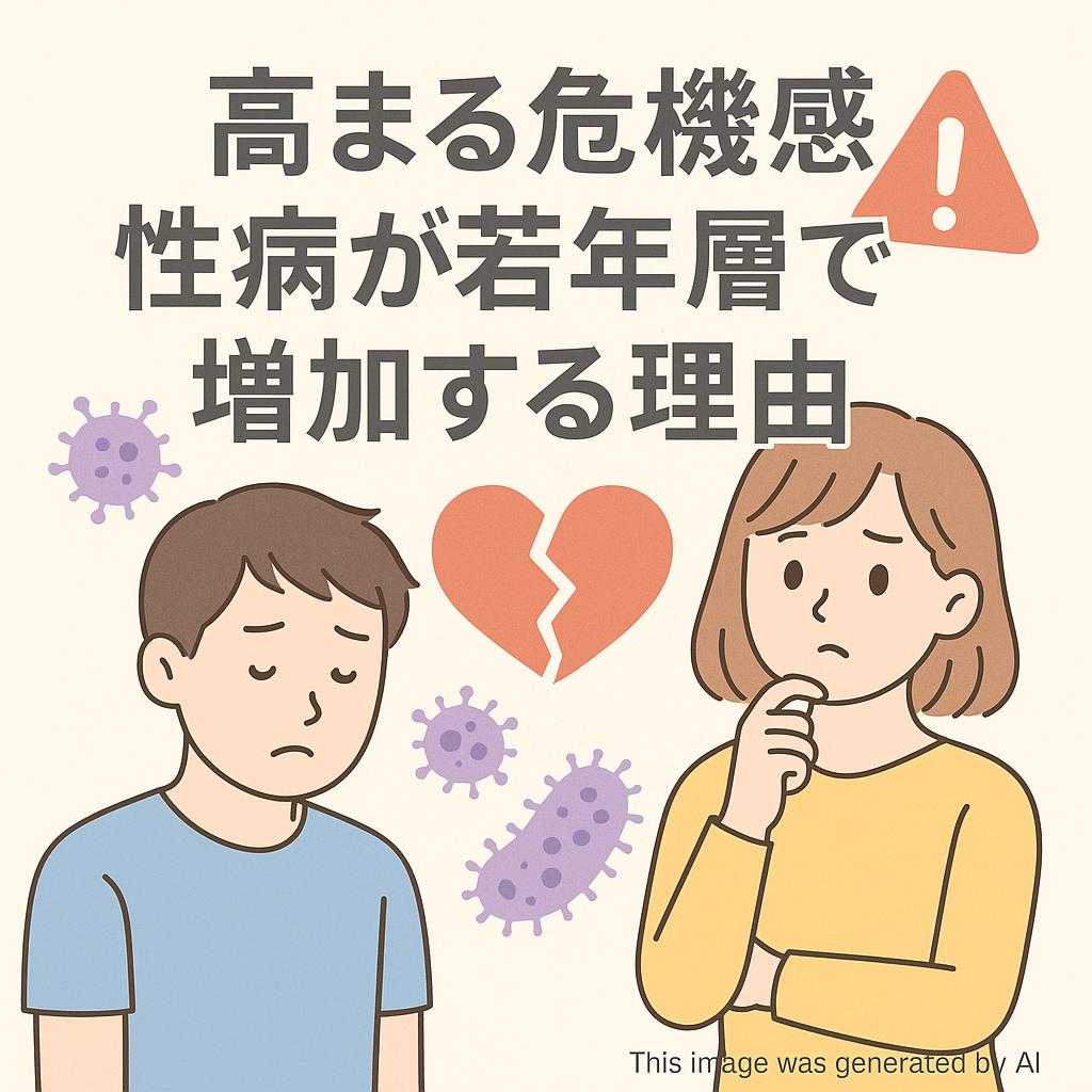 高まる危機感・性病が若年層で増加する理由