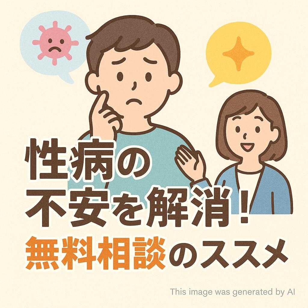 性病の不安を解消！無料相談のススメ