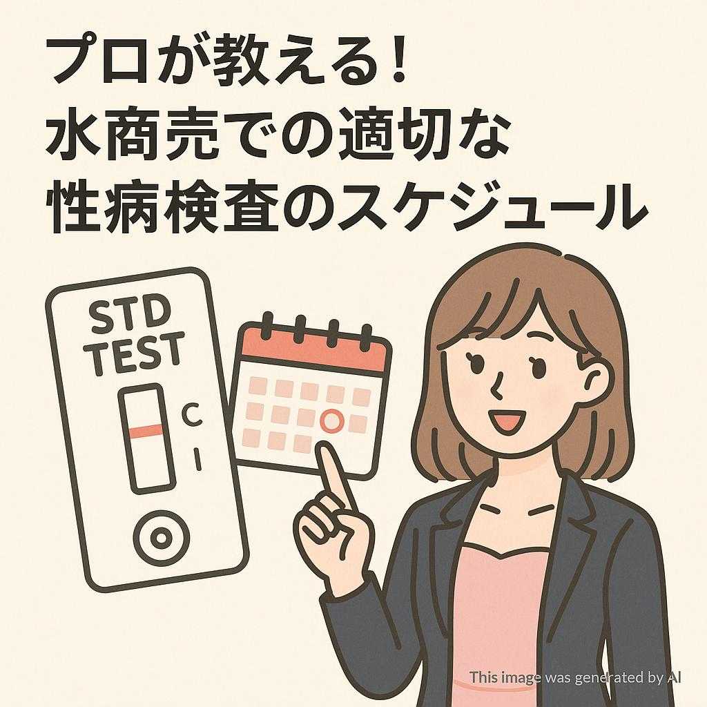 プロが教える！水商売での適切な性病検査のスケジュール