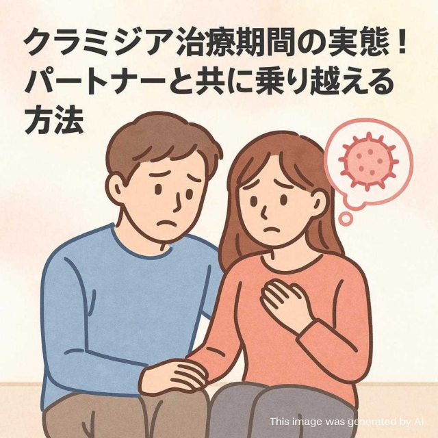 クラミジア治療期間の実態！パートナーと共に乗り越える方法