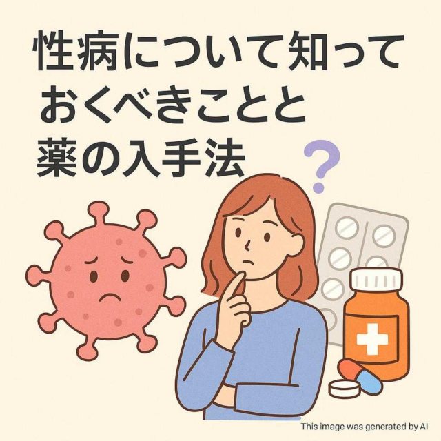 性病について知っておくべきことと薬の入手法