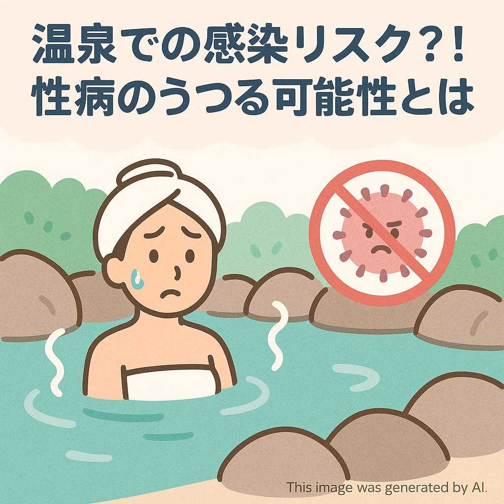 温泉での感染リスク？！性病のうつる可能性とは