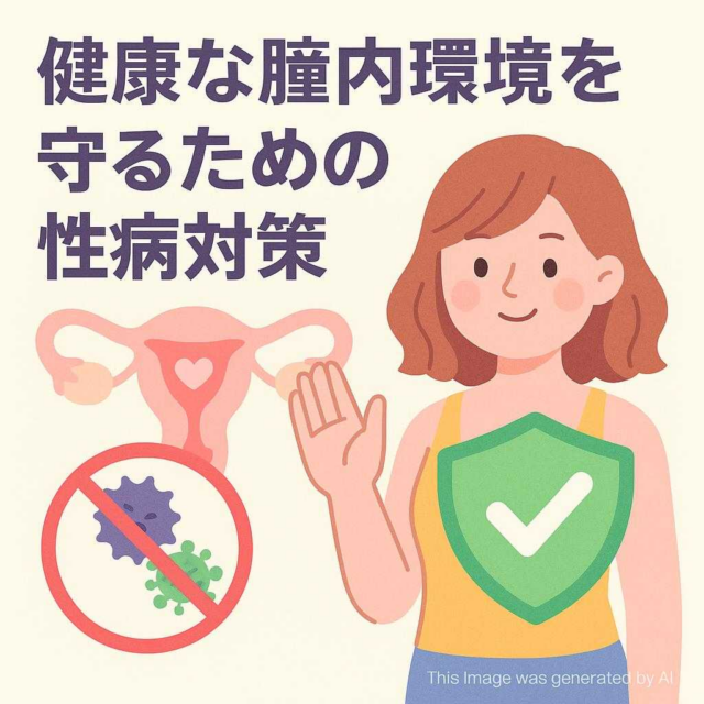 健康な膣内環境を守るための性病対策