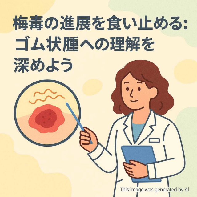梅毒の進展を食い止める: ゴム状腫への理解を深めよう