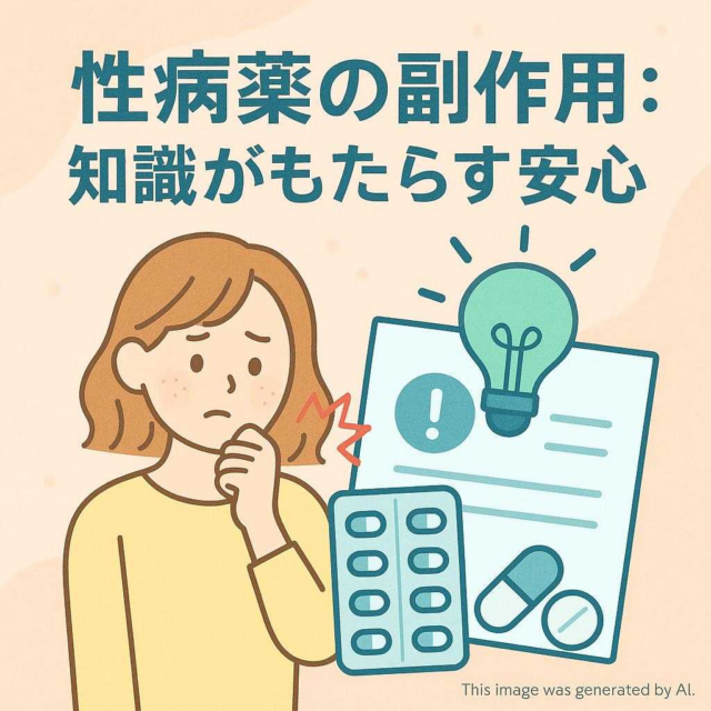 性病薬の副作用：知識がもたらす安心