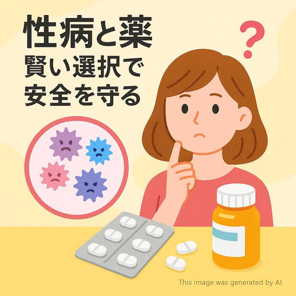 性病と薬 賢い選択で安全を守る