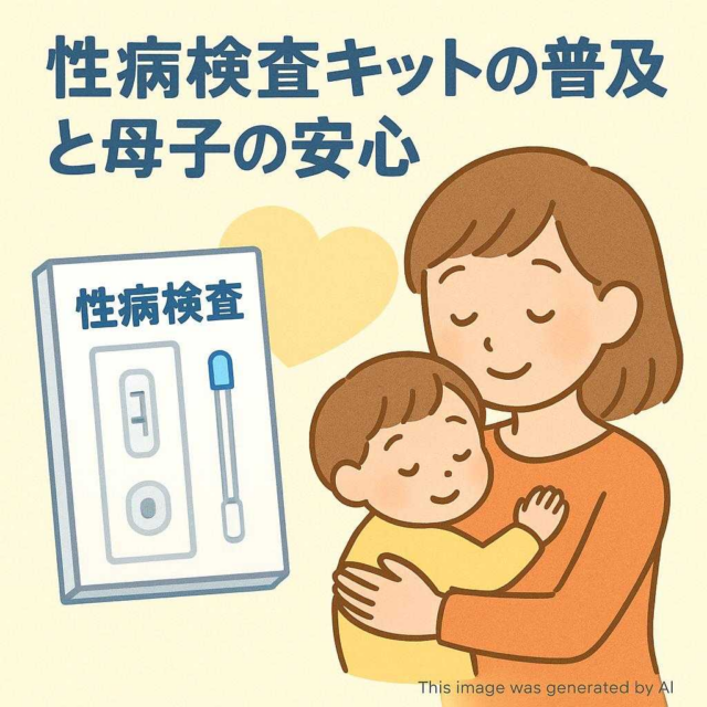 性病検査キットの普及と母子の安心