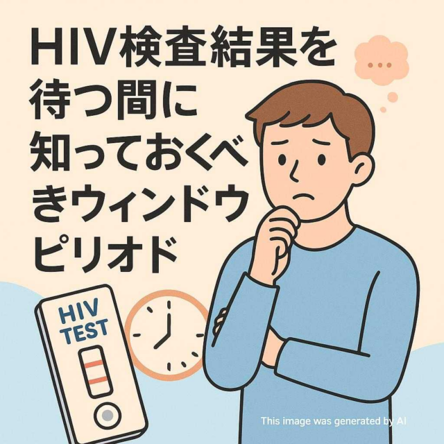HIV検査結果を待つ間に知っておくべきウィンドウピリオド