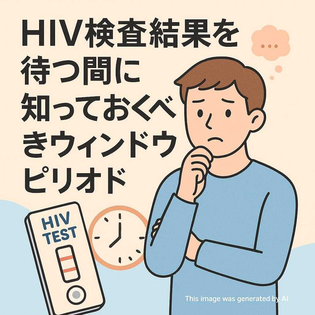 HIV検査結果を待つ間に知っておくべきウィンドウピリオド