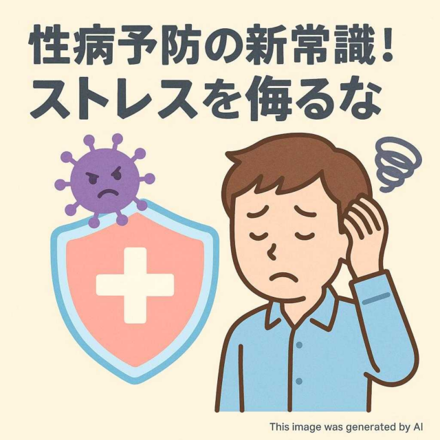 性病予防の新常識！ストレスを侮るな
