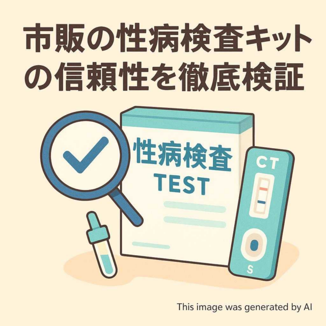 市販の性病検査キットの信頼性を徹底検証