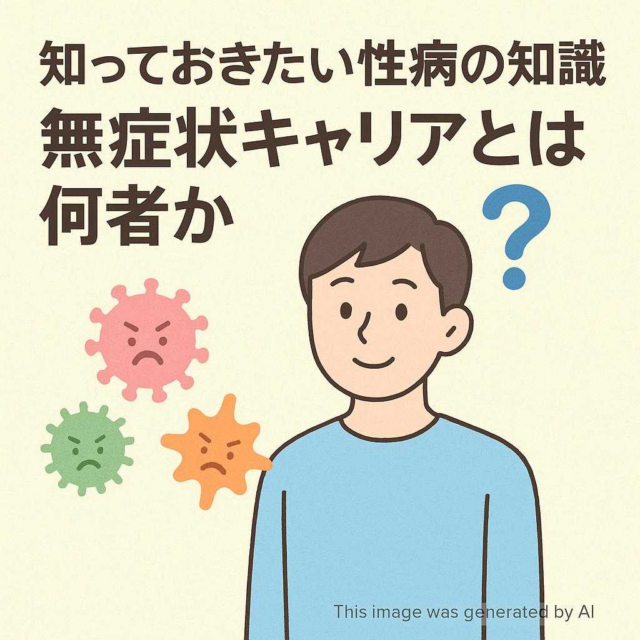 知っておきたい性病の知識 無症状キャリアとは何者か