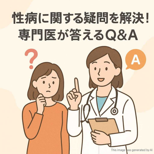 性病に関する疑問を解決！専門医が答えるQ&A