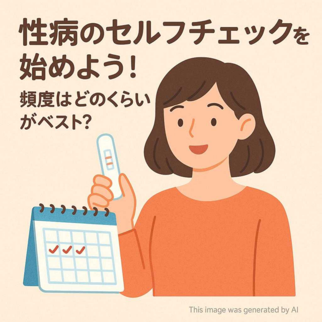 性病のセルフチェックを始めよう！頻度はどのくらいがベスト？