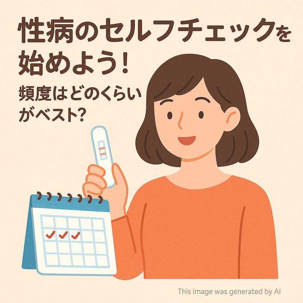 性病のセルフチェックを始めよう！頻度はどのくらいがベスト？