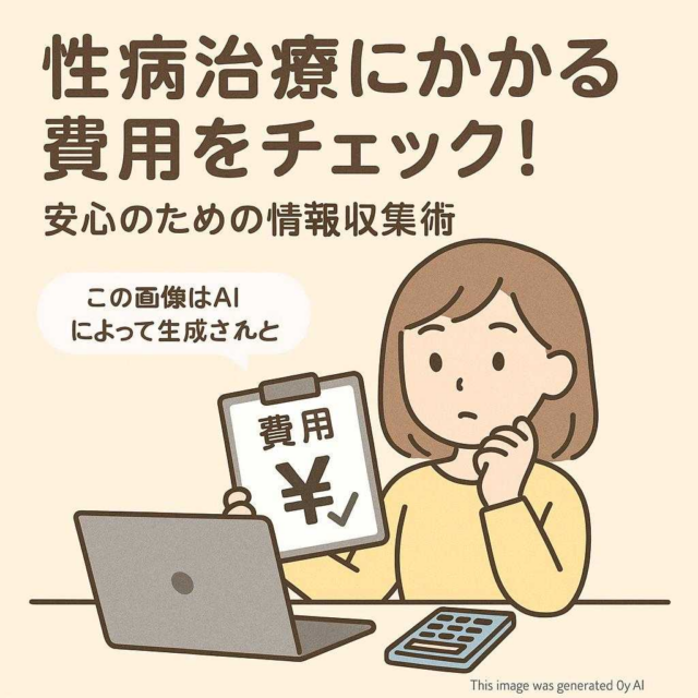 性病治療にかかる費用をチェック！安心のための情報収集術