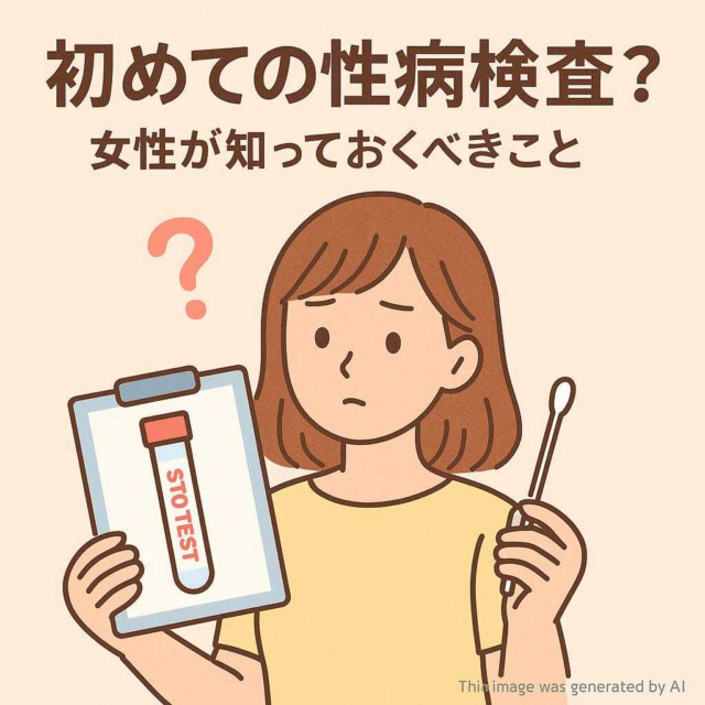 初めての性病検査？女性が知っておくべきこと