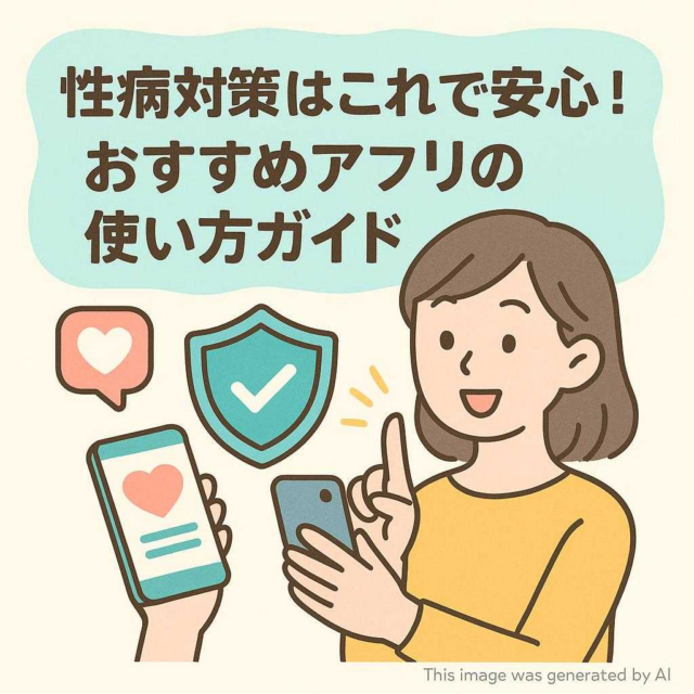 性病対策はこれで安心！おすすめアプリの使い方ガイド
