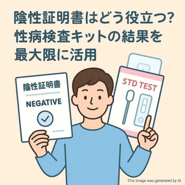 陰性証明書はどう役立つ？性病検査キットの結果を最大限に活用