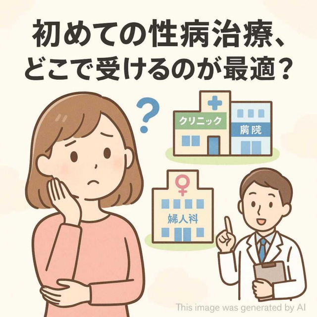 初めての性病治療、どこで受けるのが最適？