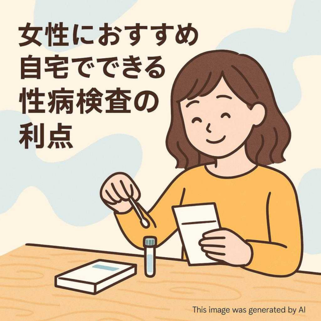 女性におすすめ・自宅でできる性病検査の利点