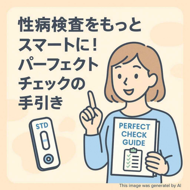 性病検査をもっとスマートに！パーフェクトチェックの手引き