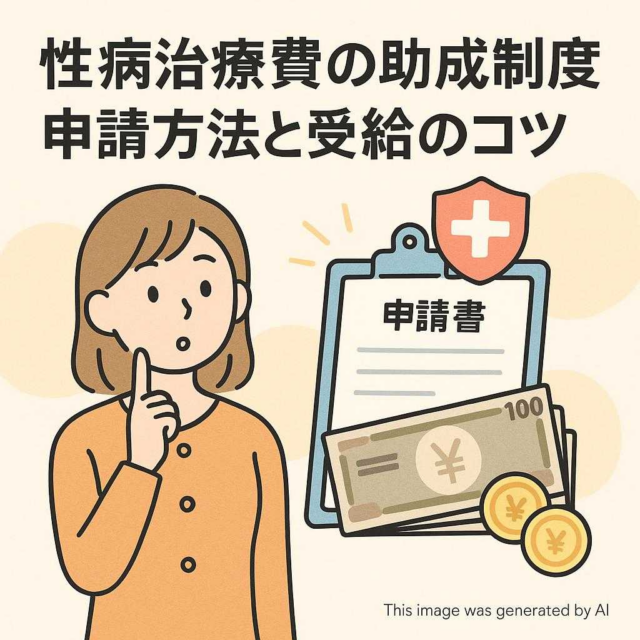 性病治療費の助成制度 申請方法と受給のコツ