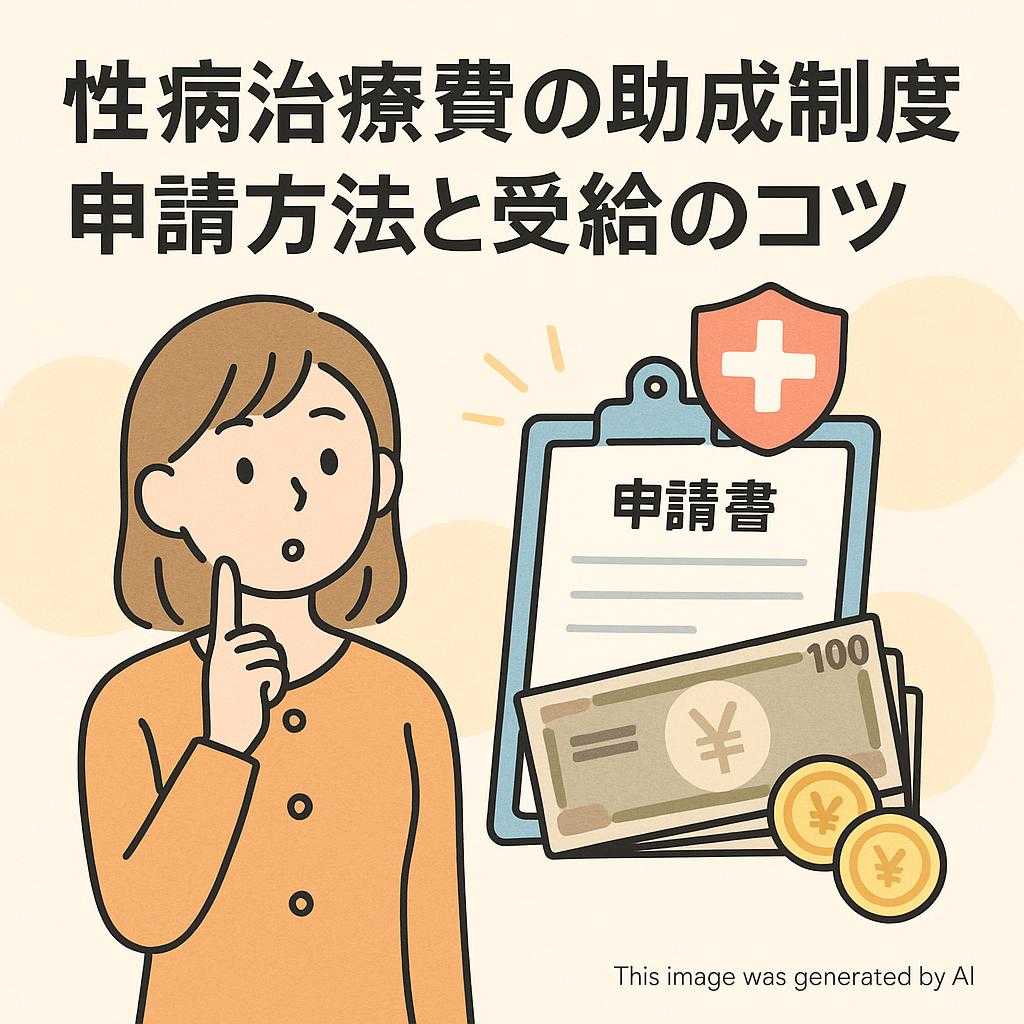 性病治療費の助成制度 申請方法と受給のコツ