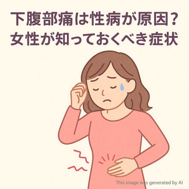 下腹部痛は性病が原因? 女性が知っておくべき症状