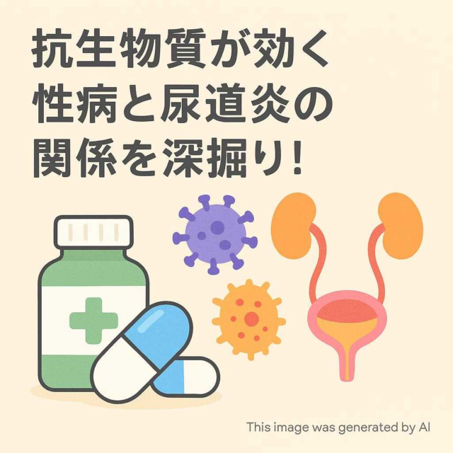 抗生物質が効く性病と尿道炎の関係を深掘り！