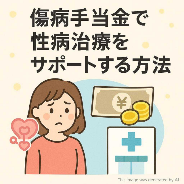 傷病手当金で性病治療をサポートする方法