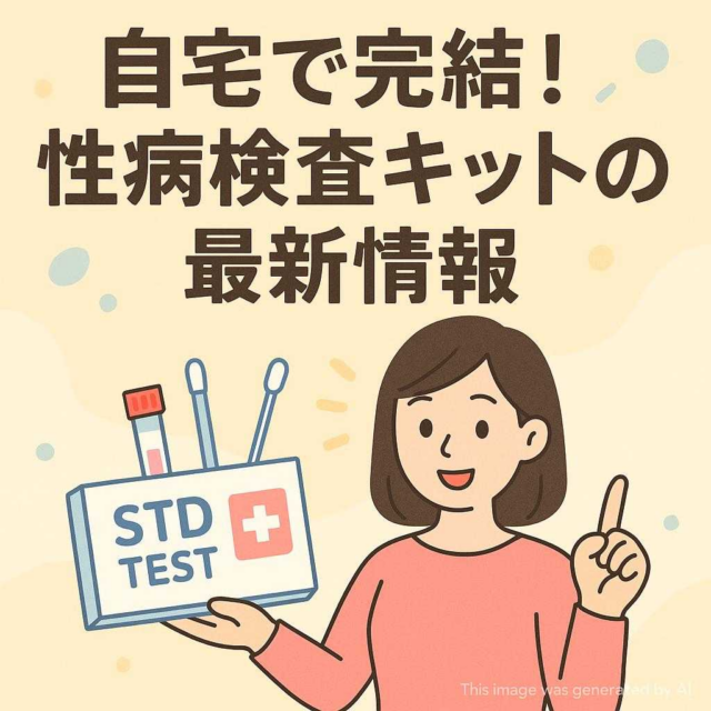 自宅で完結！性病検査キットの最新情報