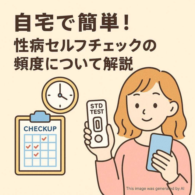 自宅で簡単！性病セルフチェックの頻度について解説