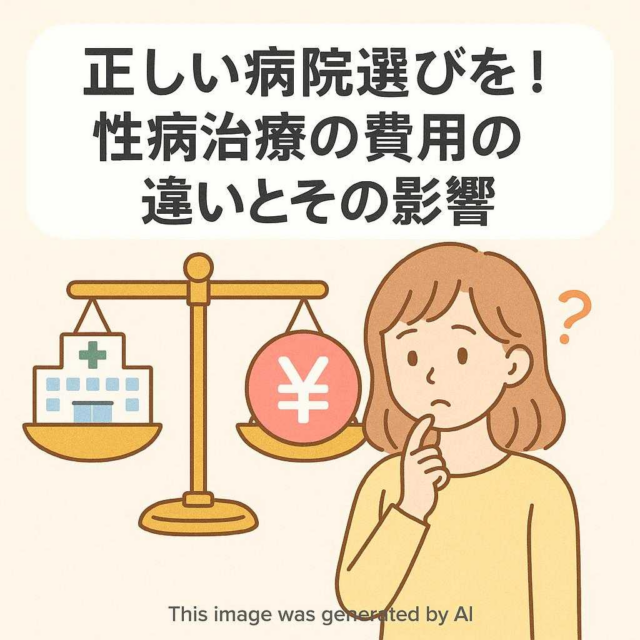 正しい病院選びを！性病治療の費用の違いとその影響