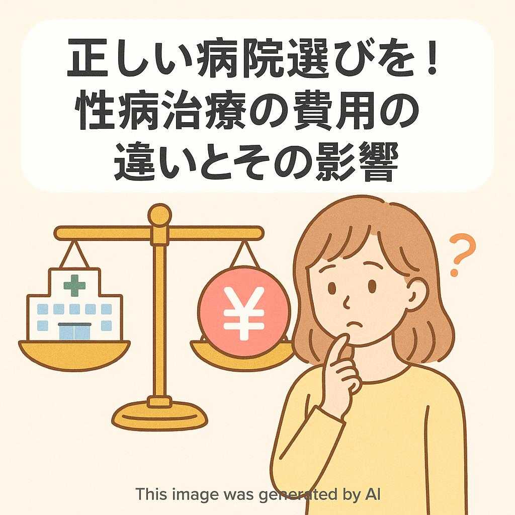 正しい病院選びを！性病治療の費用の違いとその影響