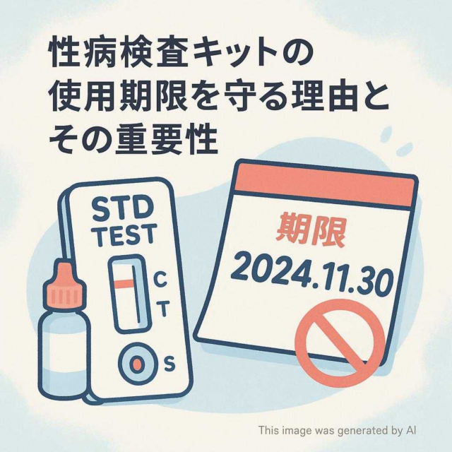 性病検査キットの使用期限を守る理由とその重要性