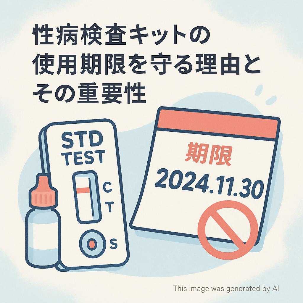 性病検査キットの使用期限を守る理由とその重要性