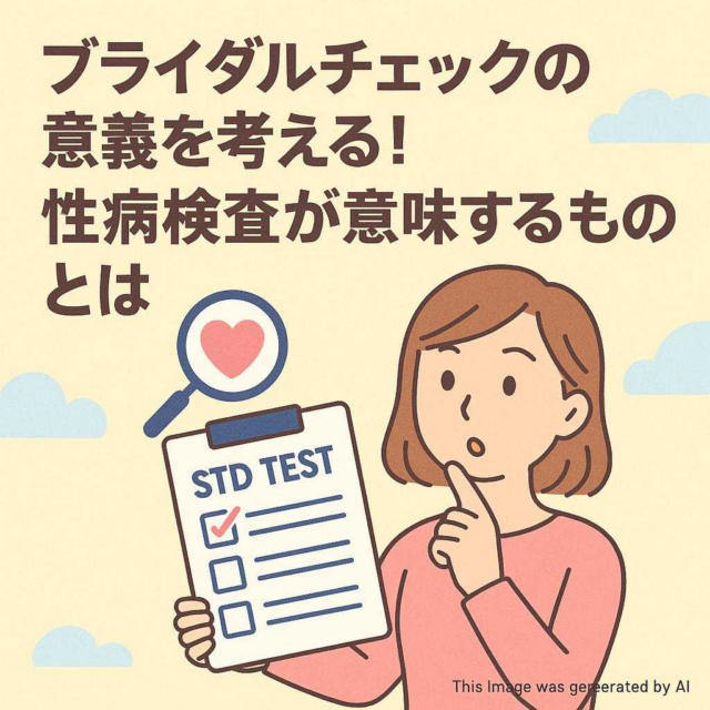 ブライダルチェックの意義を考える！性病検査が意味するものとは